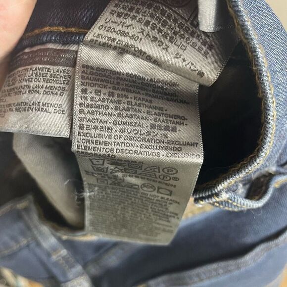 NEW Men's Levi's 505 Regular Fit Straight Leg Jeans Medium Wash 36x30 Thigh - Picture 6 of 7